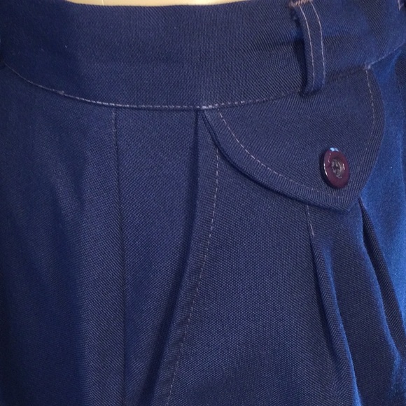SMART PARTS NAVY-BLUE PENCIL SKIRT - Picture 9 of 11